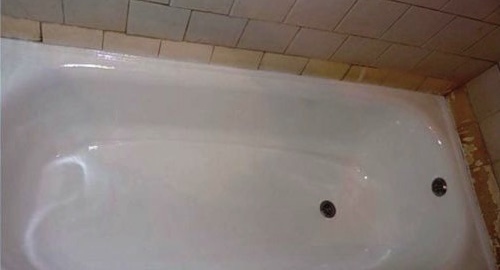 Реставрация ванны жидким акрилом | Московский
