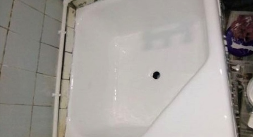 Обновление душевого поддона акрилом | Московский